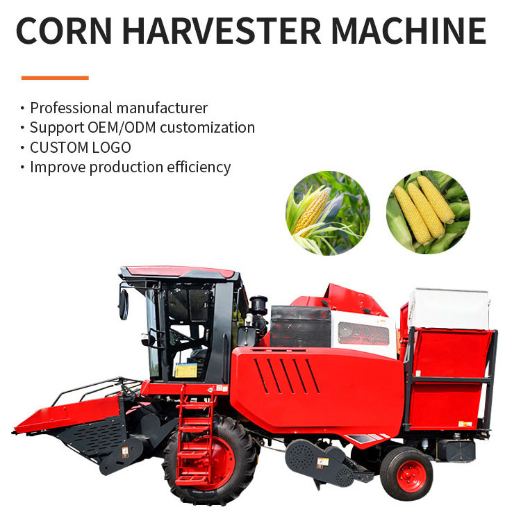 discount prices large agricultural machinery combine silage maize harvesting machine corn harvesters