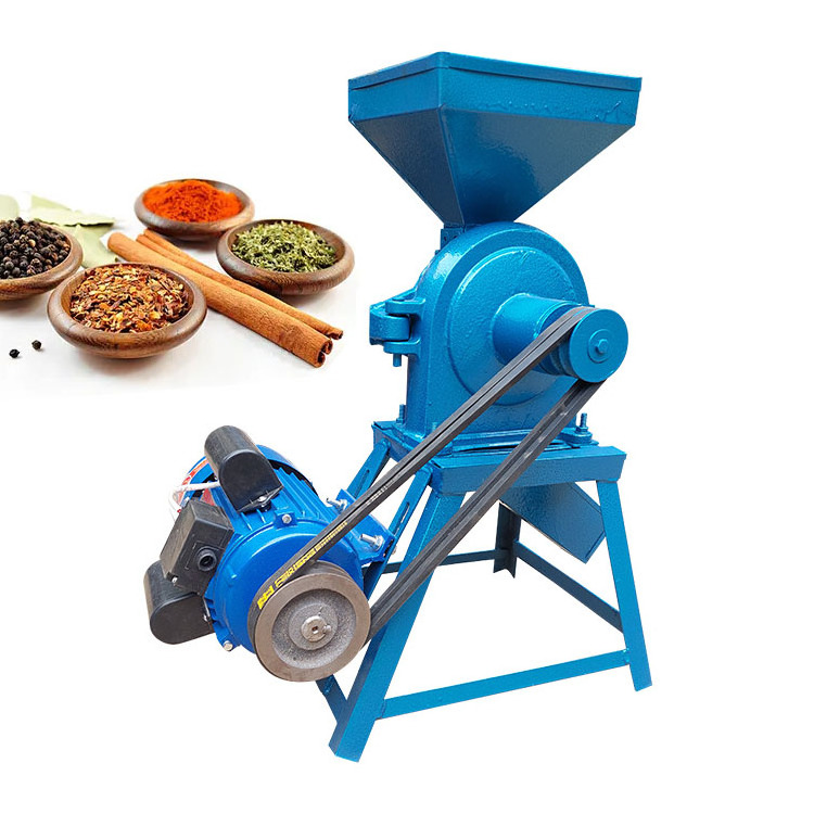 Cast Iron High Capacity Coarse And Fine Adjustable Tooth Claw Pulverizer Rice Peanut Crusher Electric Pulverizer