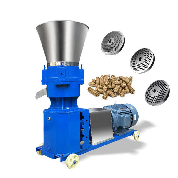 Cheap fertilizer de granule cow dung pellets making feed processing mill animals and poultry pellet machine for farm