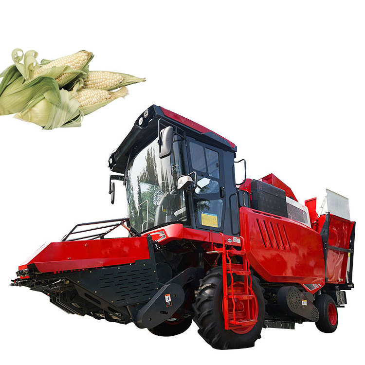 discount prices large agricultural machinery combine silage maize harvesting machine corn harvesters