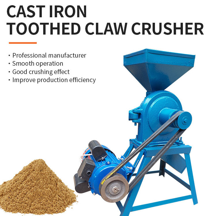 Cast Iron High Capacity Corn Grinder Maize Grain Crushing Machine Corn Grinding Disk Mill Grinds Grain