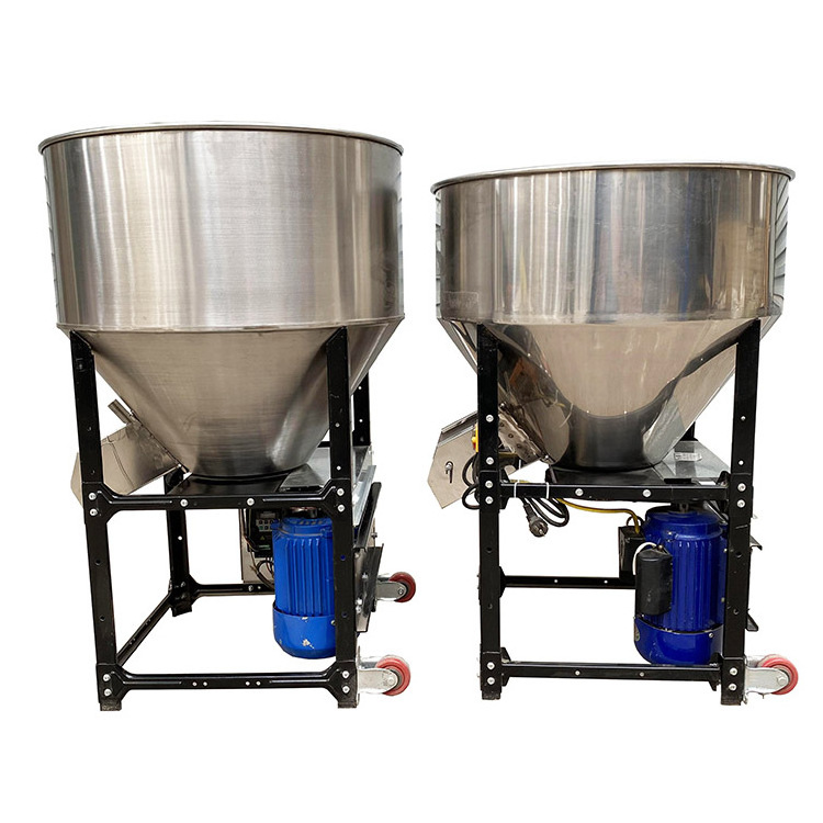 Grain Dry Seed Fish Feed Mixer Animal Poultry Feed Mixing Machine Food Coffee Powder Grain Mixer