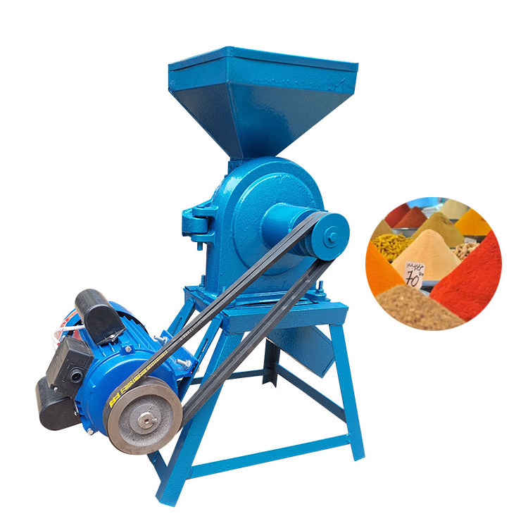 Cast Iron High Capacity Coarse And Fine Adjustable Tooth Claw Pulverizer Rice Peanut Crusher Electric Pulverizer