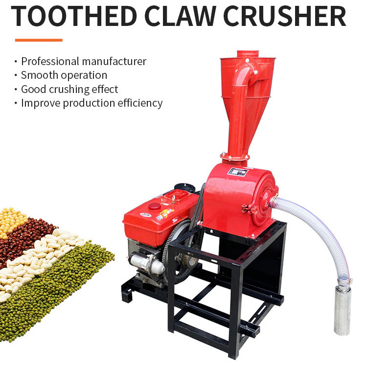 Mini Cassava Automatic Grain Grinding Corn Maize Mill Plant Wheat Grinder Crusher Flour Milling Machine For Home