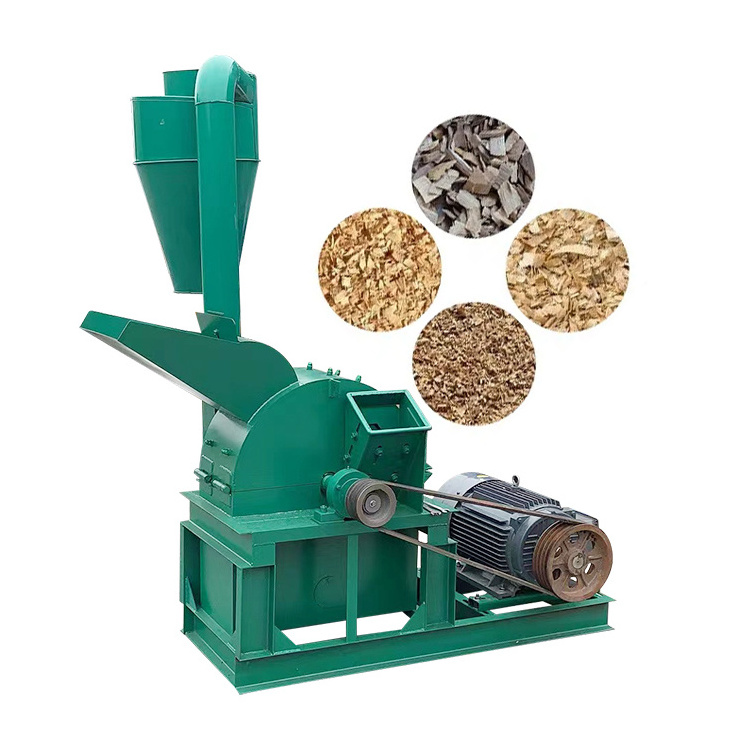 Sawdust Shaving Machines Wood Hammer Mill Crusher Machine Twig Making Sawdust Wood Chipper Making Machine