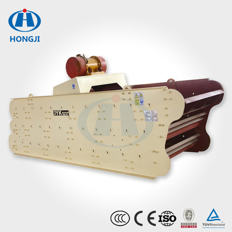 High Capacity Vibrating Screen In Crusher Line