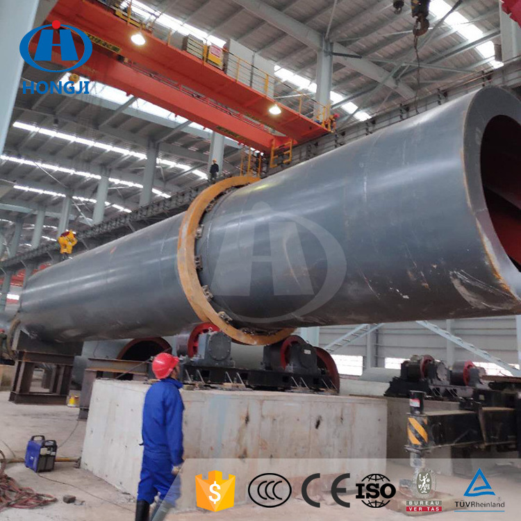 High Capacity Garnet Sand Coal Gangue Processing Rotary Dryer