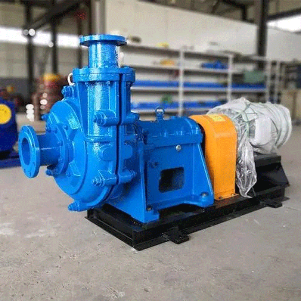 Smart high pressure water industrial parts quality anti-abrasive sludge dirty mud horizontal slurry pump for sale