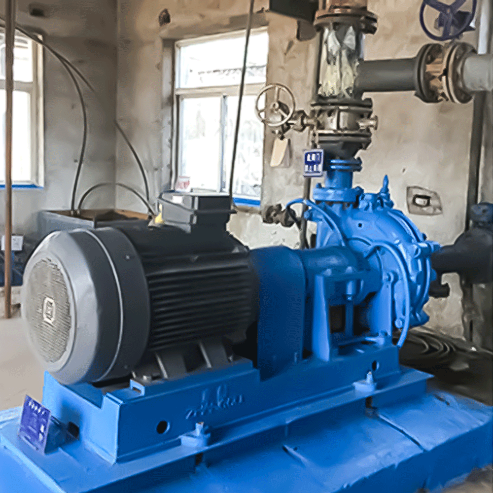 Smart high pressure water industrial parts quality anti-abrasive sludge dirty mud horizontal slurry pump for sale