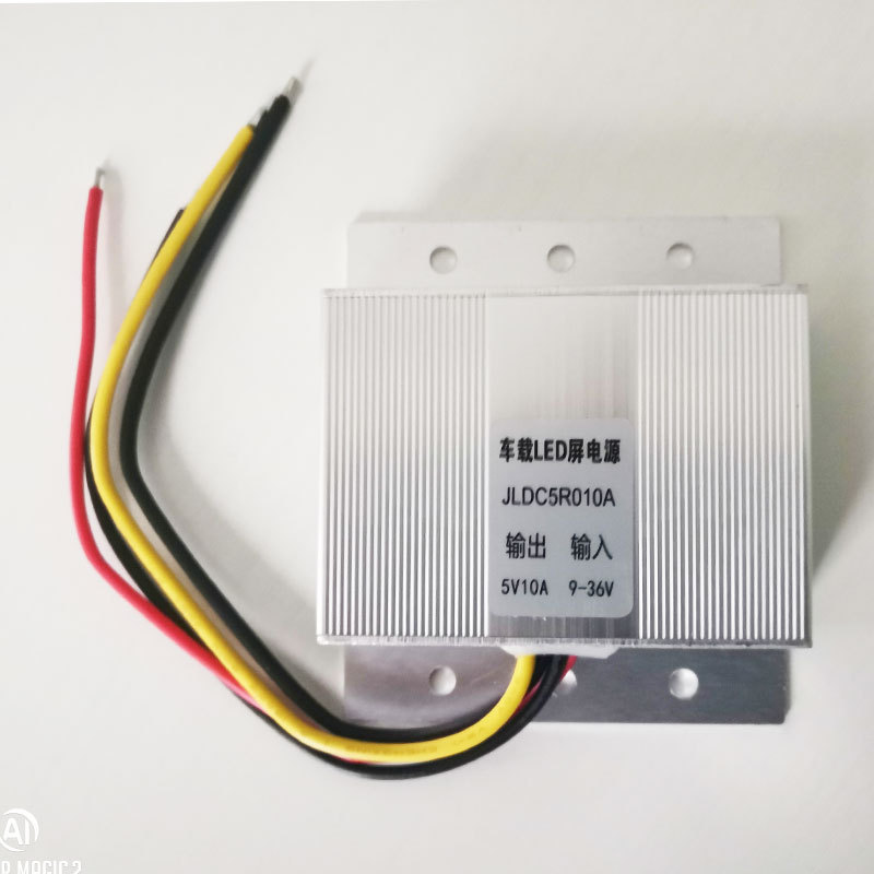 LED display power supply On car Low weight 12V/24V dc to 5v dc 10A power supply transformer