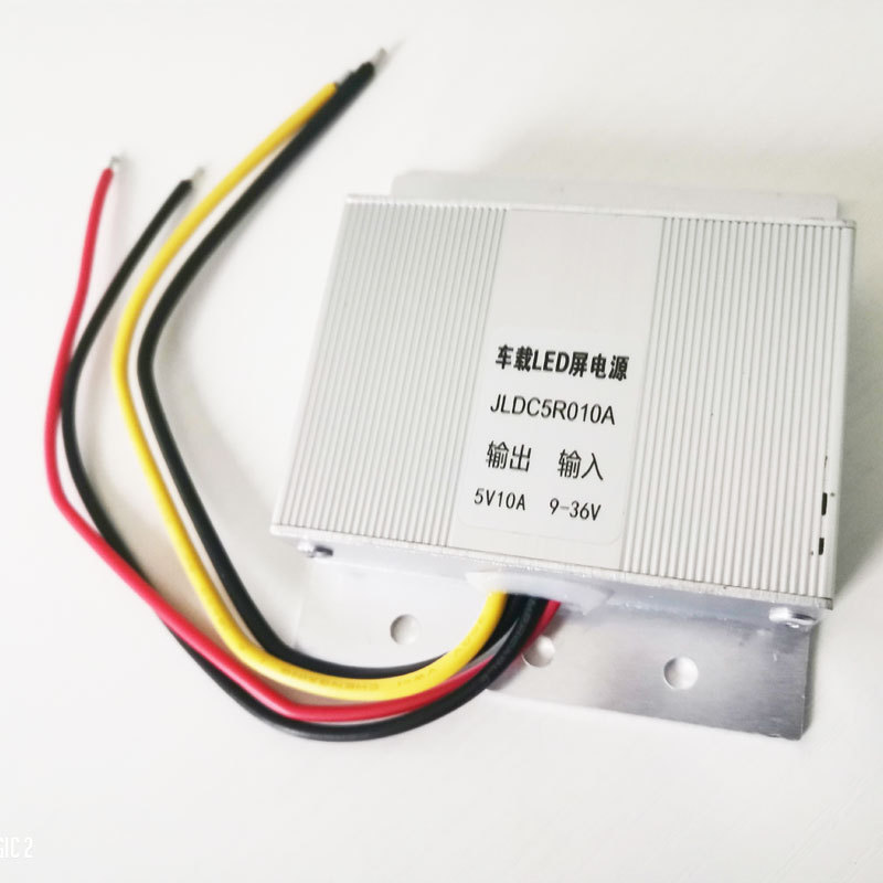 LED display power supply On car Low weight 12V/24V dc to 5v dc 10A power supply transformer