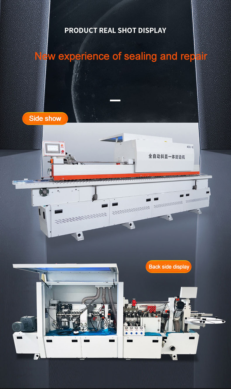 Straight Automatic Curve Edge Banding And Cutting Machine Professional Pvc Edge Bander Fully Automatic With Pre milling