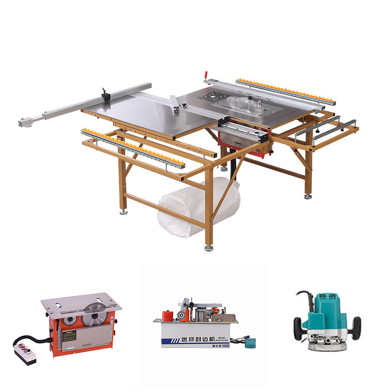 Multi Saw Machines  Panel Saw AutomaticTable Saw Machine And Router Table Multi Function Woodworking Machine