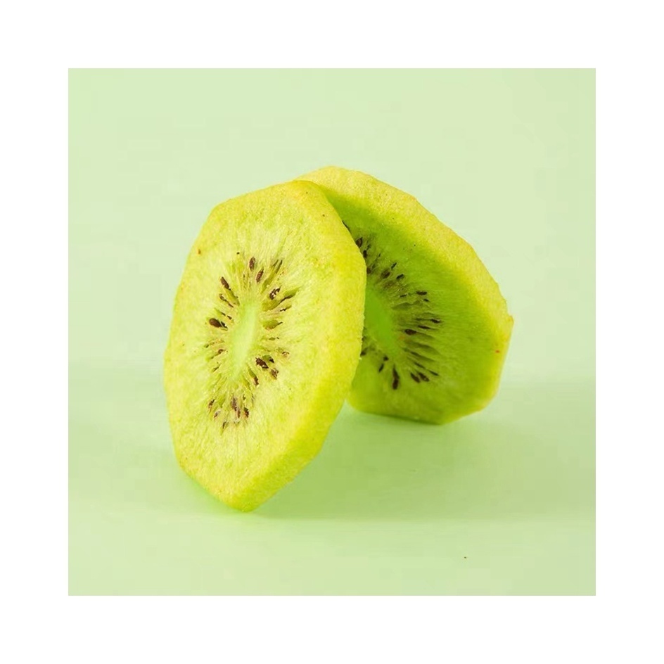 Factory Supply Healthy Freeze Dried Fruit Kiwi Delicious Freeze Dried Kiwi Slice