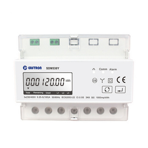 SDM530Y Eastron Energy Meters 3 Phase Lcd Display Smart Meter Prepaid Electricity Meter