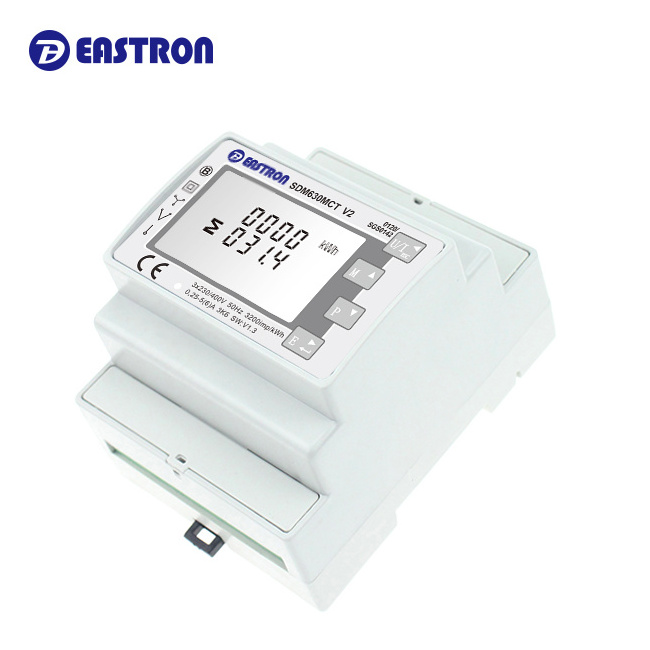 Eastron SDM630MCT MID Smart Electric Energy Meter Deye Three Phase Energy Meter