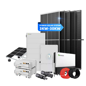 Impiant Fotovoltaico 3kw 20 Kwh Solar Panel Complete Kits 5kw 10kw Kit Solar Con Bateria