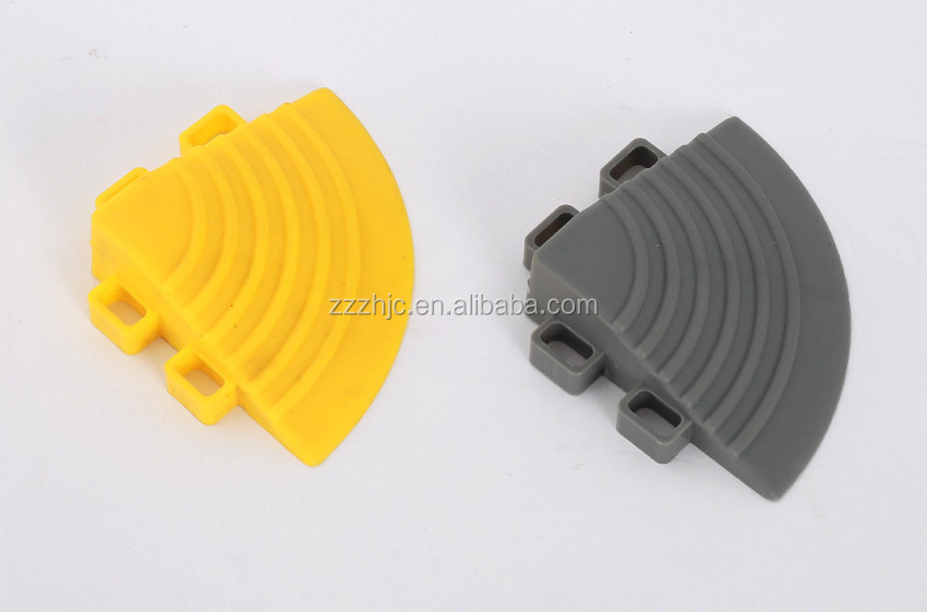 400*400*18mm durable parking hot sell pp garage interlocking click plastic floor tiles