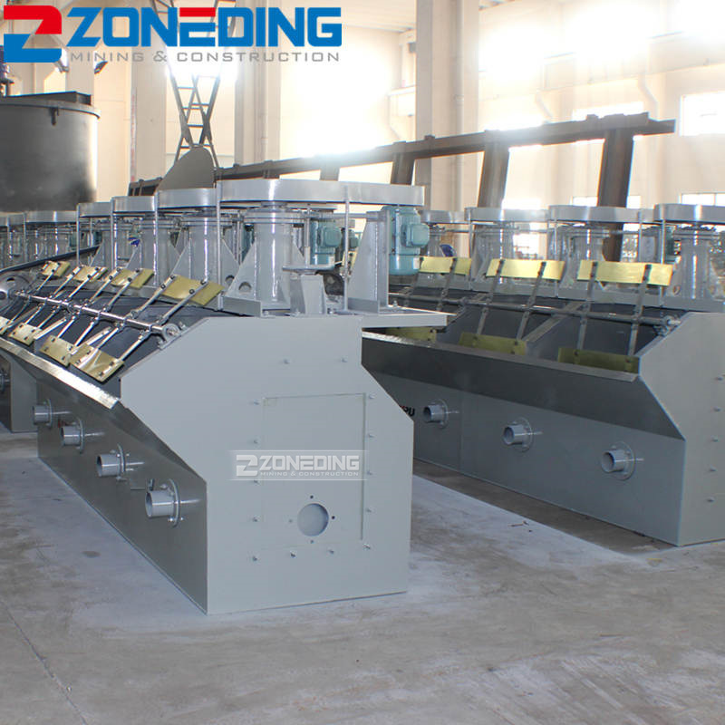 Widely Used Mine Gold Copper Ore Flotation Machine/Beneficiation flotation tank equipment from henan zhongding