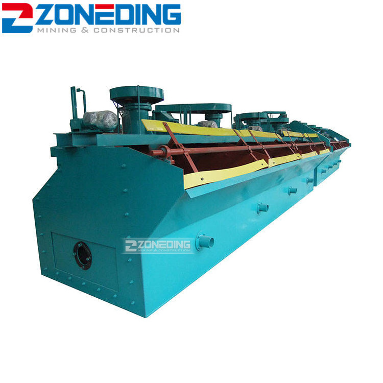 Widely Used Mine Gold Copper Ore Flotation Machine/Beneficiation flotation tank equipment from henan zhongding