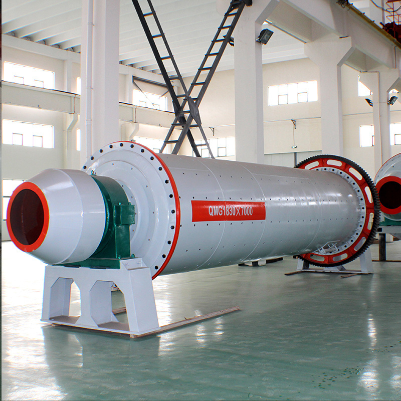 Horizontal Ball Grinding Mill / Continuous Ball Mill for Silica Sand, Gypsum, Minerals Grinding