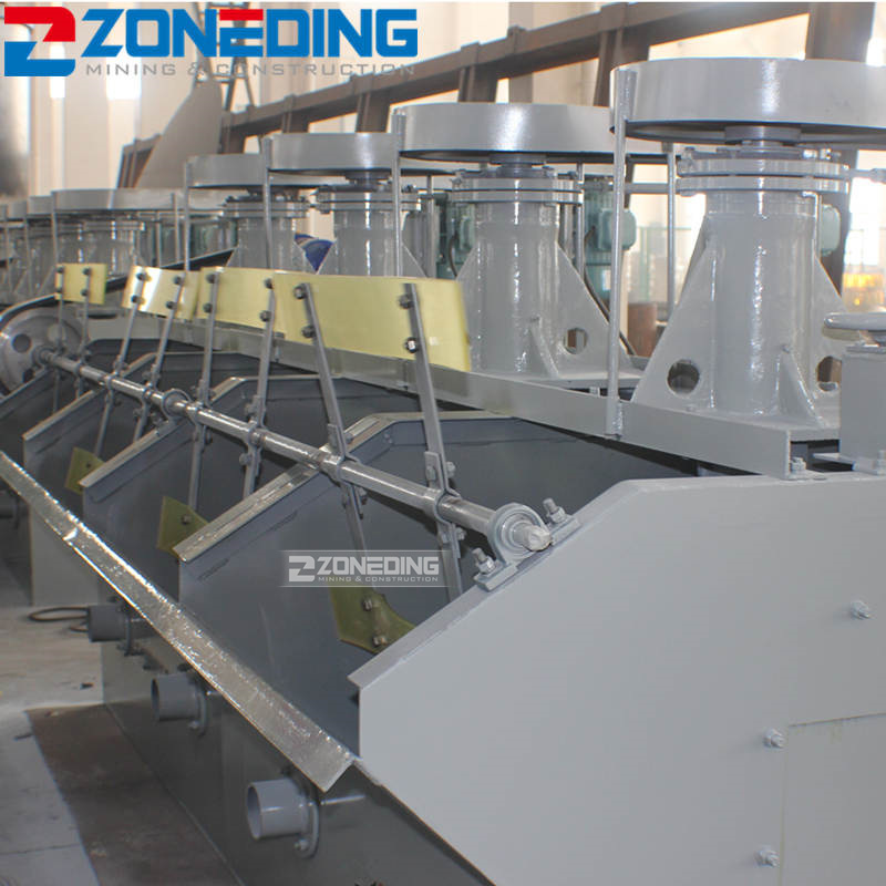 Widely Used Mine Gold Copper Ore Flotation Machine/Beneficiation flotation tank equipment from henan zhongding