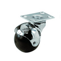 Industrial Black PP Ball Caster wheel Without Brake SW-070