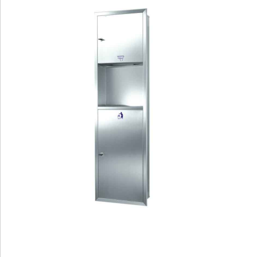 recessed towel dispenser/waster receptacle   GSG63A