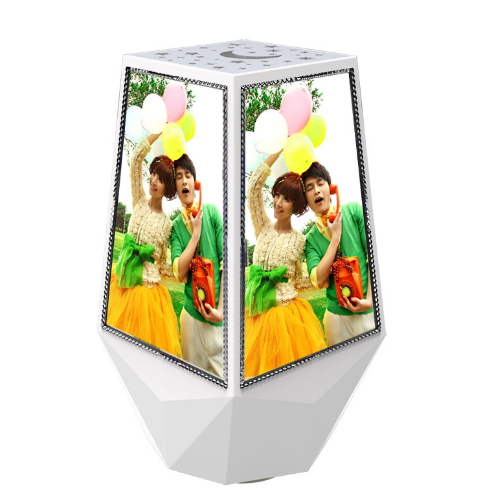 Magic floating rotating picture frame , wedding favors led