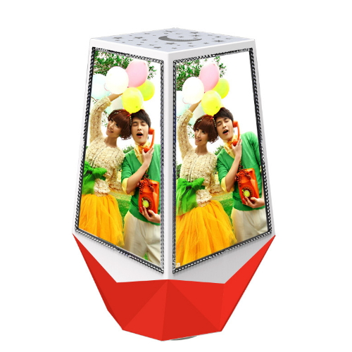 Magic floating rotating picture frame , wedding favors led