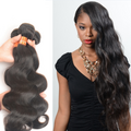 Factory Supply Color 1B# Body Wave Raw Indian Temple Hair Directly From India JFY-018
