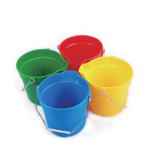 All-purpose bucket with spout Cleaning plastic bucket  09301