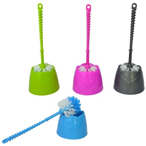Eco-friendly plastic toilet bowl brush /cleaning brush with holder   KX-956