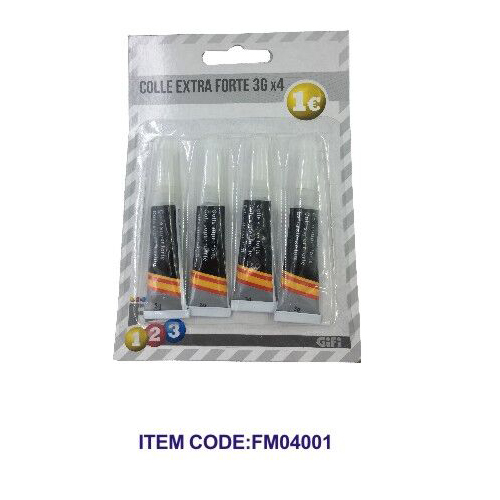 Extra Forte Colle Cyanoacrylate 4 PCS 3G FM04001