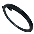 Waxed blue steel strapping for packing glass  HLB-01