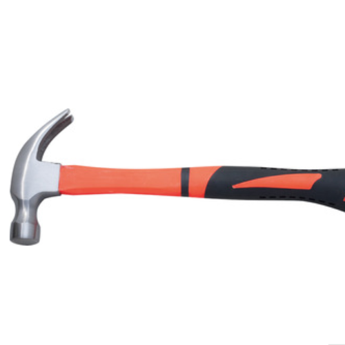 American type claw hammer with fiberglass handle  W19