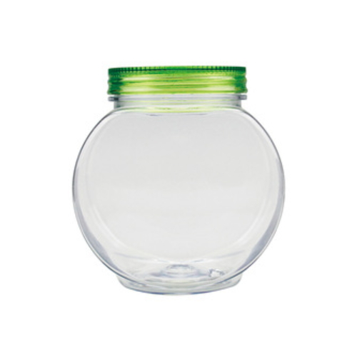 Eco-Friendly high quality customized logo custom wide mouth plastic mason jar A17030