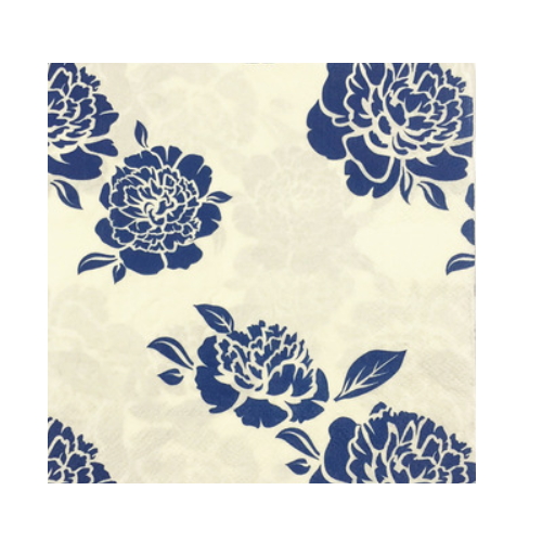 decorative printed flower dinner paper napkin   AY-86