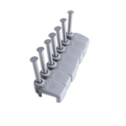 mechanical zinc plated steel nail with countersunk head  K24