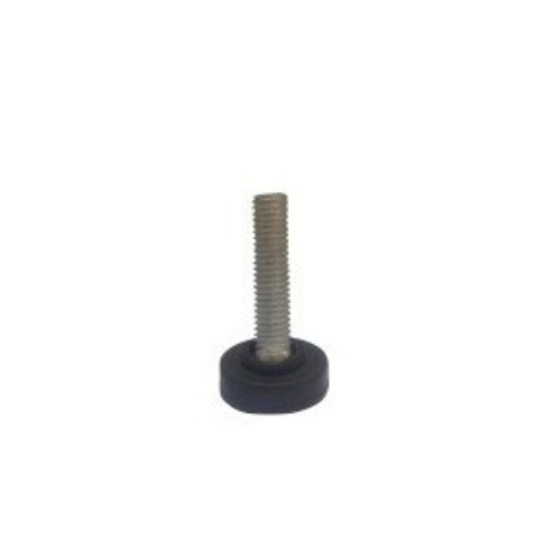 round shape screw type plastic swivel adjust feet    JPL009