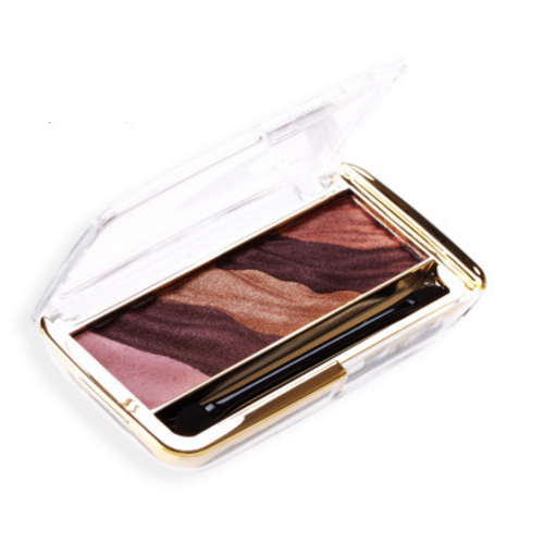 Dry Eye Shadow Type 5 color eye shadow palette tin box packing  GZ-24