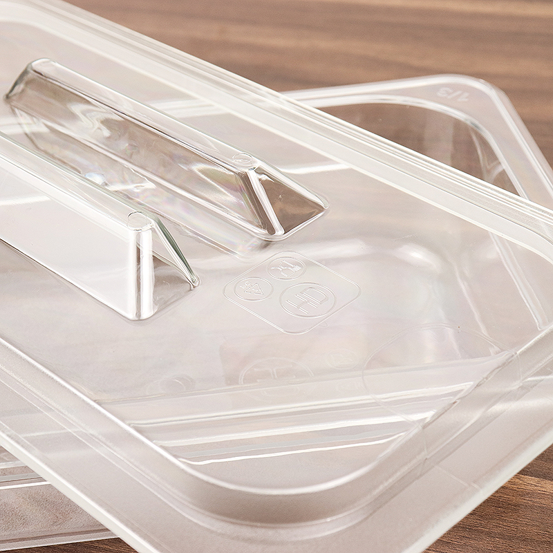 Kitchen Transparent High Quality Buffet Plastic Gastronorm Pan HD-8621