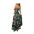 Wholesale European Fashion Women Sexy 2pcs Boat Neck Printed Beach Dresses BY-001