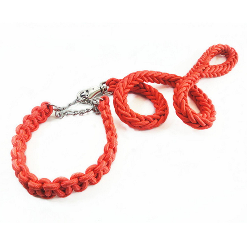 Adjustable Pet Product Collar Traction Rope qy-p8