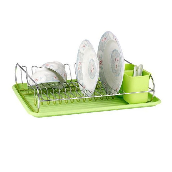 Custom Stainless Steel Wire Metal Kitchen Cabinet Drainer Dring Dish Rack  WK-2007