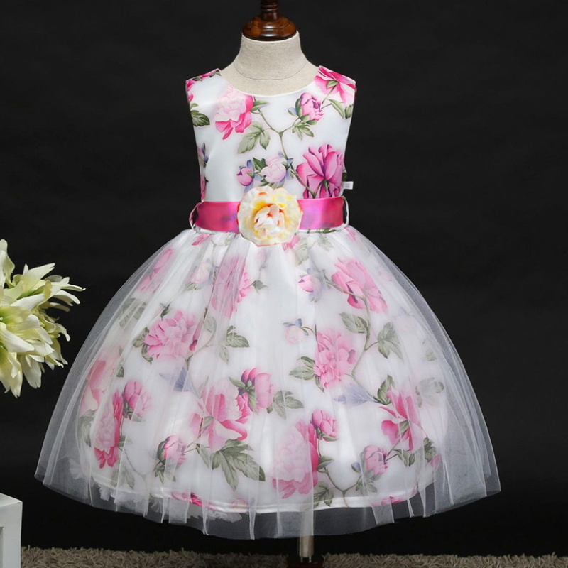 Flower Girl Party Tutu Dress to 7 Years Old Children  T-008