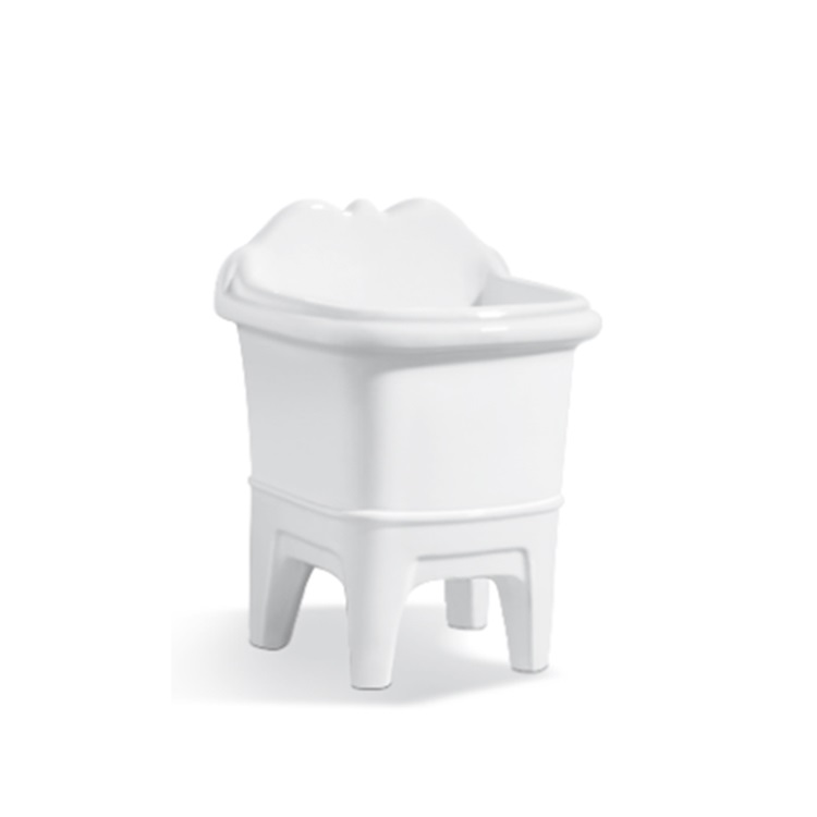 Ceramic White Rectangular Corner Mop Basin SJ-304