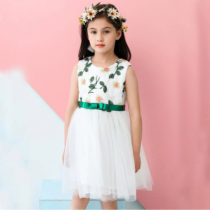 Girl Clothes Frock Design Mini Ball Gown Fluffy Party Prom Dress