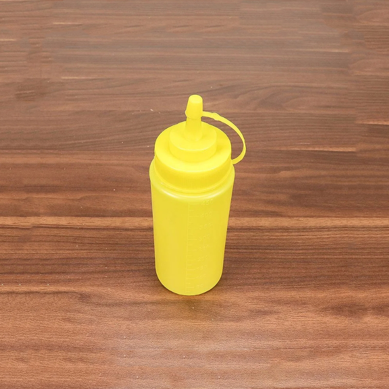 Food Grade Plastic Squeeze Sauce Bottle for Ketchup