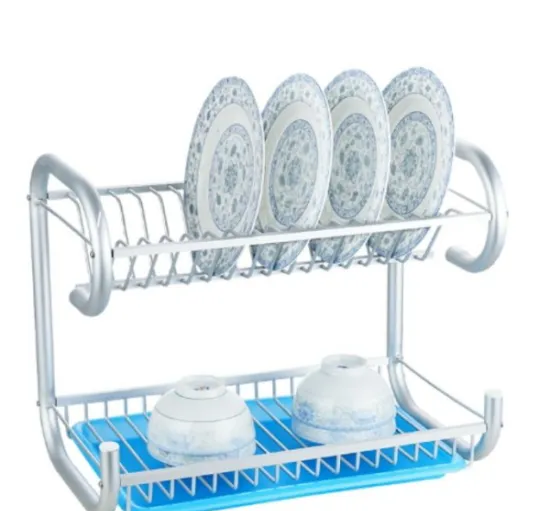 Galvanized Steel Powder Coating Kitchen Dinnerware Dish Drying Rack
